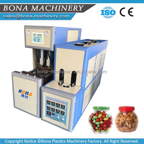 Semi Automatic Pet Jar Botte Blowing Machinery Buy Bottle Blowing