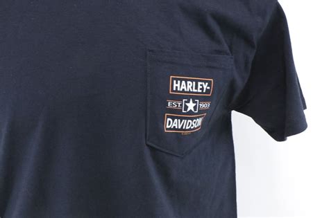 Harley Davidson Herren T Shirt Baumwolle Proof Dealer Shirt Kurzarm Ebay