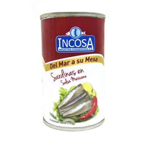 Sardinas En Salsa Mexicana Gr Incosa Mi Bodega Express