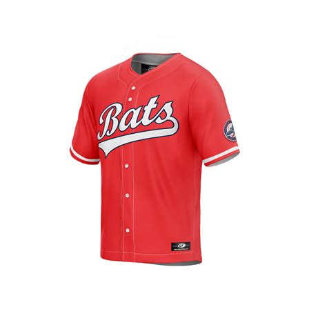 Louisville Bats Red Alternate Replica Jersey Louisville Bats Team Store