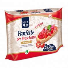 Nutrifree Panfette For Bruschetta G Gluten Free Shop Online