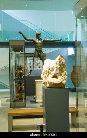 Estatua De Bronce Del Griego Zeus El Ashmolean Museum De Oxford