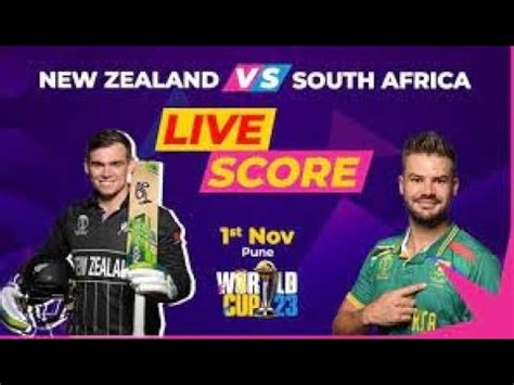 Live NEW ZEALAND VS SOUTH AFRICA ICC CRICKET WORLD CUP 2023 Live