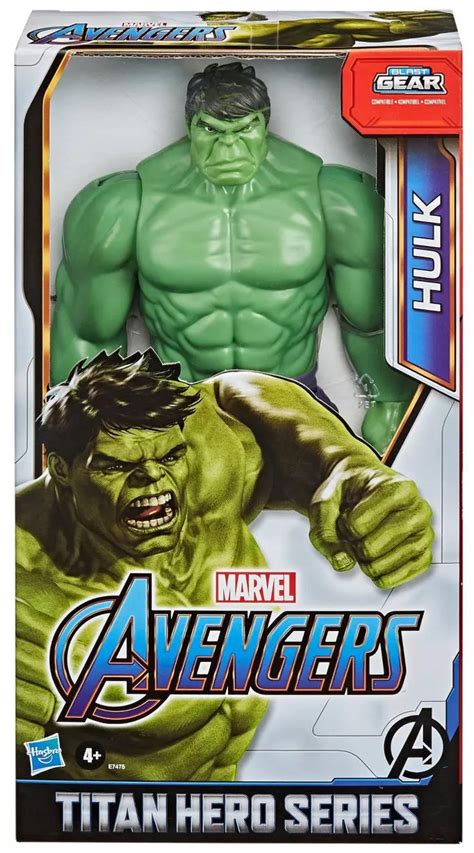 Marvel Avengers Titan Hero Series Blast Gear Hulk 12 Action Figure