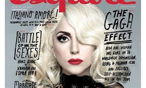 Lady Gaga Covers Esquire Magazine Latest News And Updates Only On