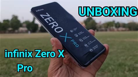 Infinix Zero X Pro Unboxing STARRY SILVER YouTube