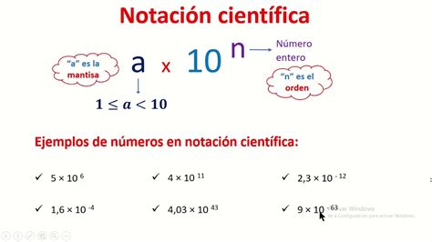 Notaci N Cient Fica Youtube