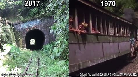 KERETA API UAP BERGIGI PADANG KAYU TANAM PADANG PANJANG 1970an Era