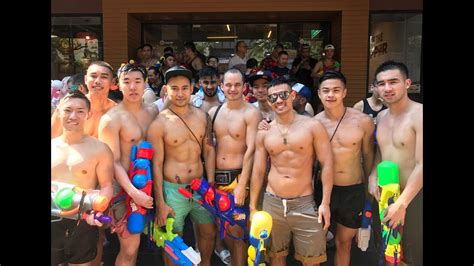 Songkran 11 Water Fights And Parties In Bangkok By Gcirguit April 2017 Youtube