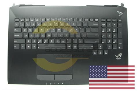 Teclado negro americano de retroiluminación ROG Asus Asus Accessories