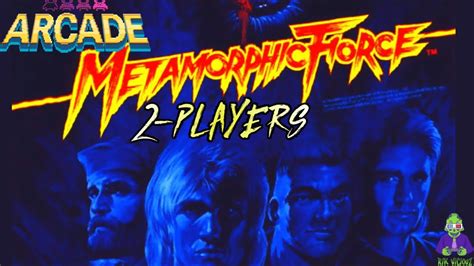 Metamorphic Force Arcade 2 Players Full Gameplay Playthrough Longplay