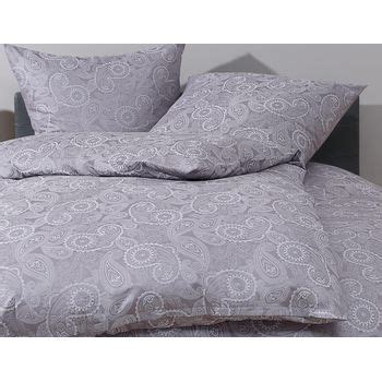 Bettwaesche Mit Stil Mako Satin Damast Paisley Bettw Sche Davos Wei