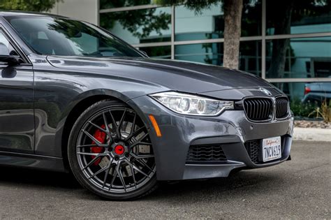 Mineral Gray Metallic Bmw F I With Aftermarket Carbon Graphite