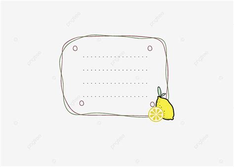 Hand Drawn Element Vector Art Png Cartoon Hand Drawn Border Element