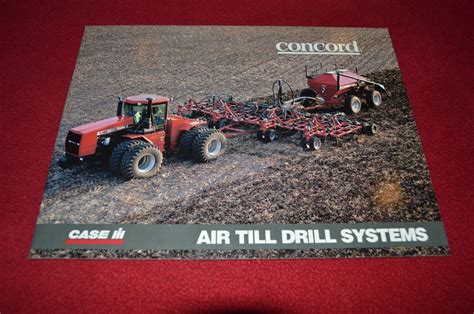 Case International Concord Air Drill Systems Dealers Brochure Gdsd2 Ebay