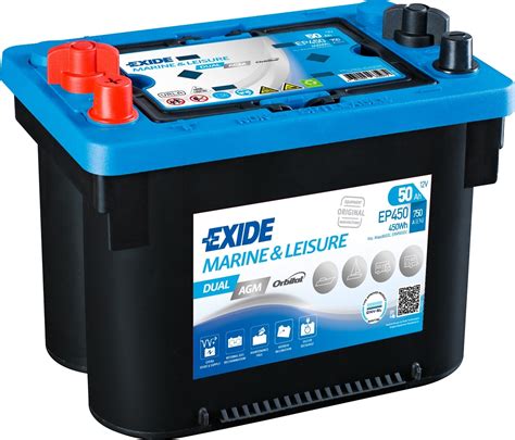 V Exide Ep Ah Dual Agm Battery Maxxima Max Dc N A Alpha