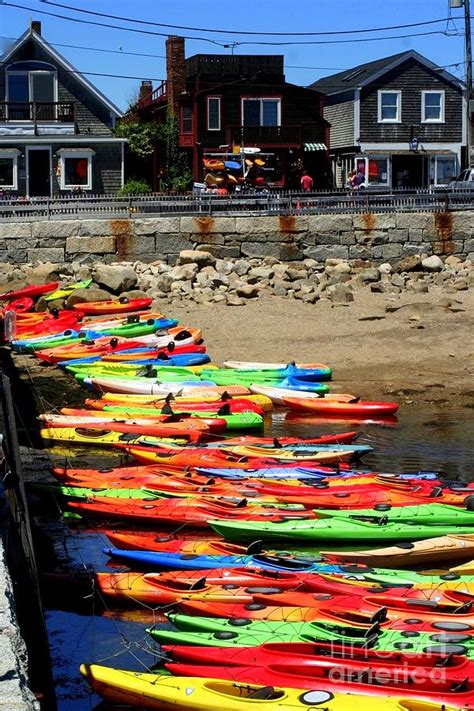 Colorful Kayaks Photograph By John Kenealy Fine Art America