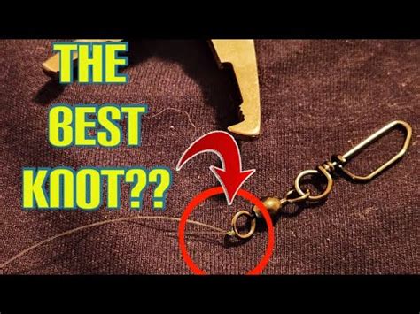 How To Tie A Palomar Fishing Knot One Of The Easiest Knots To Tie When