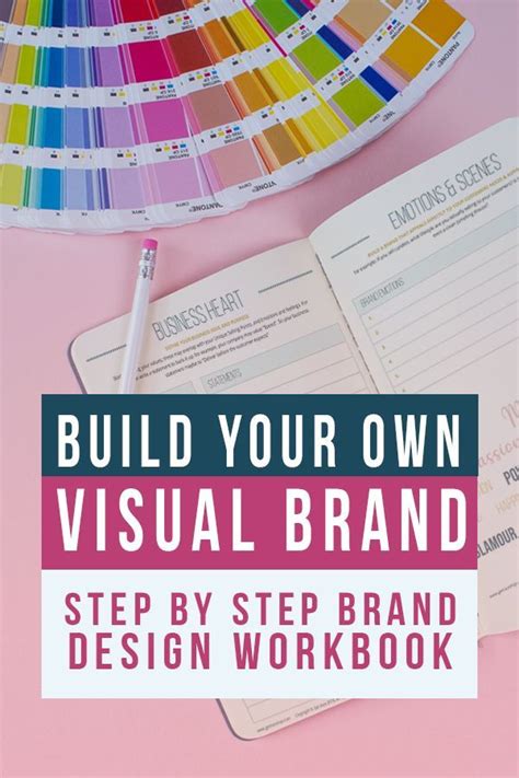 Business Brand Planner Create Your Own Brand Workbook Includes Logo