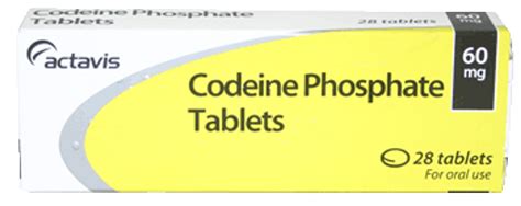 Codeine Phosphate 60mg Pack Of 28 Tablets