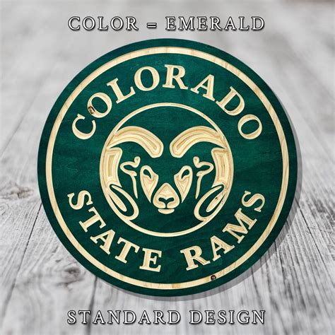 Colorado State Rams Sign Carved Wood Various Sizes & Colors - Etsy