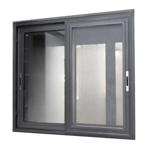 Factory Direct Lift Vertical Sliding Windows Aluminum Single Hung