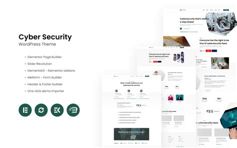 Cyberitz - Cyber Security WordPress Theme - TemplateMonster