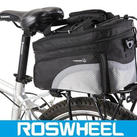 Jual Roswheel Tas Sepeda Rear Seat Rack 14236 Pannier Touring Bike