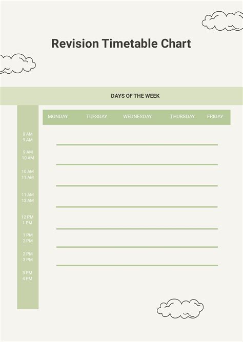 Revision Timetable Maker Free