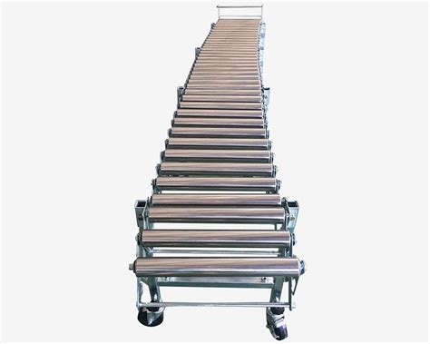 Flexible Gravity Stainless Steel Roller Conveyor Is Designed