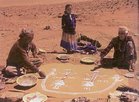 The Mysteries Of Navajo Medicine Sand Painting American Indian Art