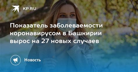 Показатель заболеваемости коронавирусом в Башкирии вырос на 27 новых