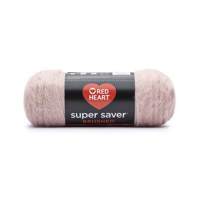 Red Heart Super Saver Brushed Yarn Dusty Pink Colour Light Pink