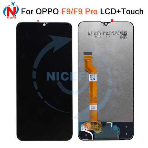 6 3 For Oppo F9 Lcd Display Touch Screen Digitizer Glass Assembly For