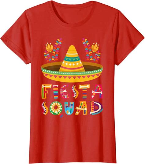 Cinco De Mayo Tee Fiesta Squad Mexican Party Cinco De Mayo T Shirt