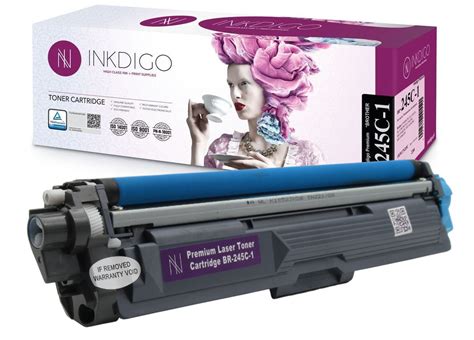 INKDIGO TN 245C Zgodny Toner Do Brother DCP 9015 HL 3140 MFC 9130 Cyan