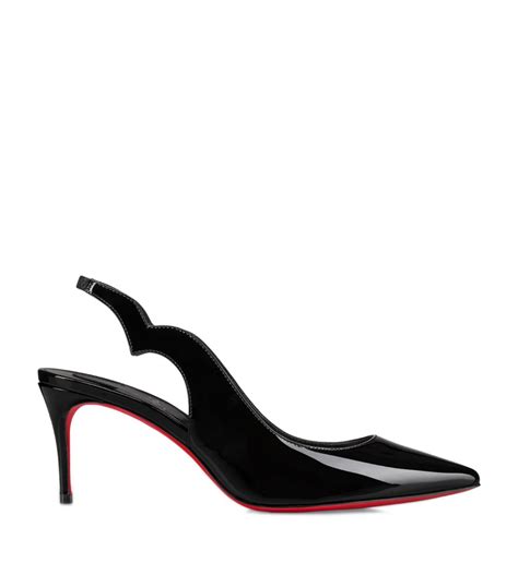 Christian Louboutin Hot Chick Patent Leather Slingback Pumps