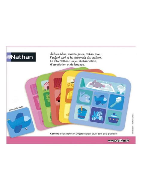 Le Loto Des Couleurs Nathan N A Kiabi Nu