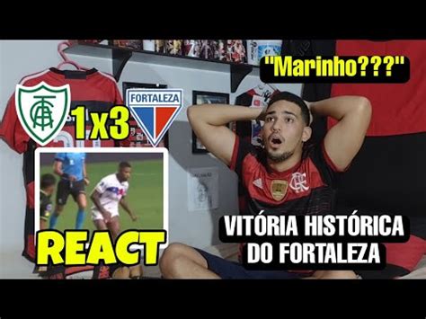 REACT AMÉRICA MG 1 X 3 FORTALEZA REACT MELHORES MOMENTOS CONMEBOL