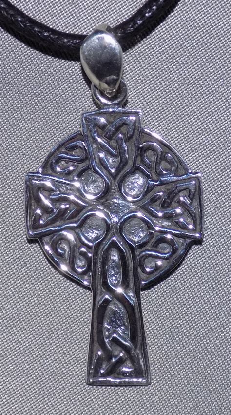 Sterling Silver Celtic Cross Necklace