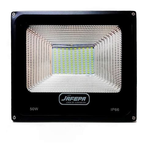 Reflector Lampara Led 50w Slim Multivoltaje 6500k Exterior 299 00