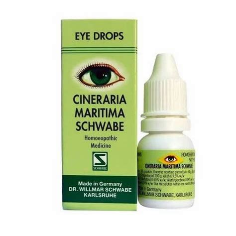 Cineraria Maritima Eye Drops For Clinical Packaging Type Bottle At