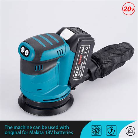 125mm Cordless Electric Polisher Random Orbital Electric Sander Wood