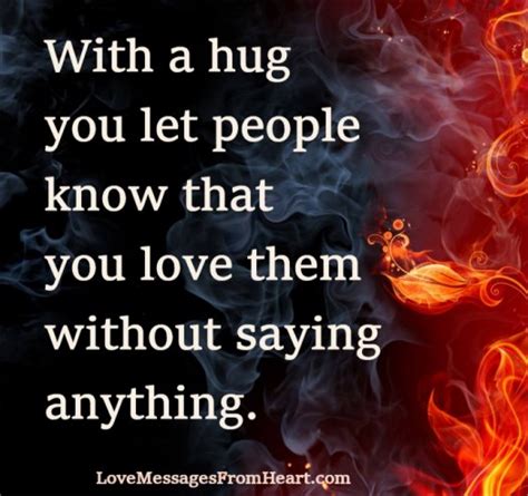 When You Hug Love Messages From The Heart