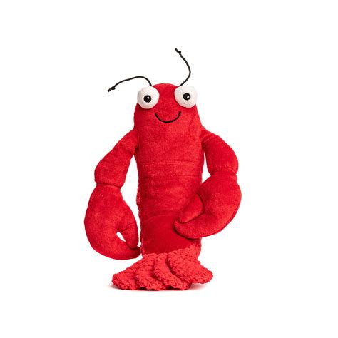 fabdog® Floppy Lobster Plush Squeaker Dog Toy, Small ...