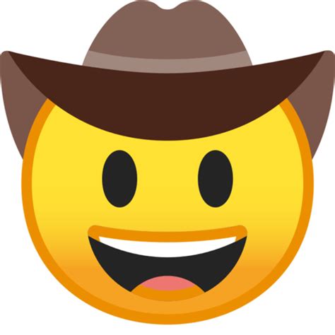 Sad Cowboy Hat Emoji Copy And Paste - All About Cow Photos