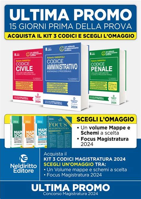 Kit Codici Normativi Magistratura 2024 Codice Normativo Di Diritto