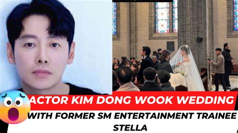 Actor Kim Dong Wook Ties The Knot With Former Sm Entertainment Trainee