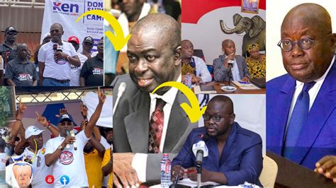 BREAK Ken Agyapong Storms Ejisu Aduomi Is A Member Of NPP Hon Ken