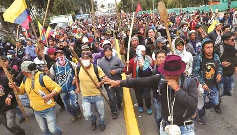 Moreno Shifts Govt Out Of Quito As Protests Rage Gulf Times